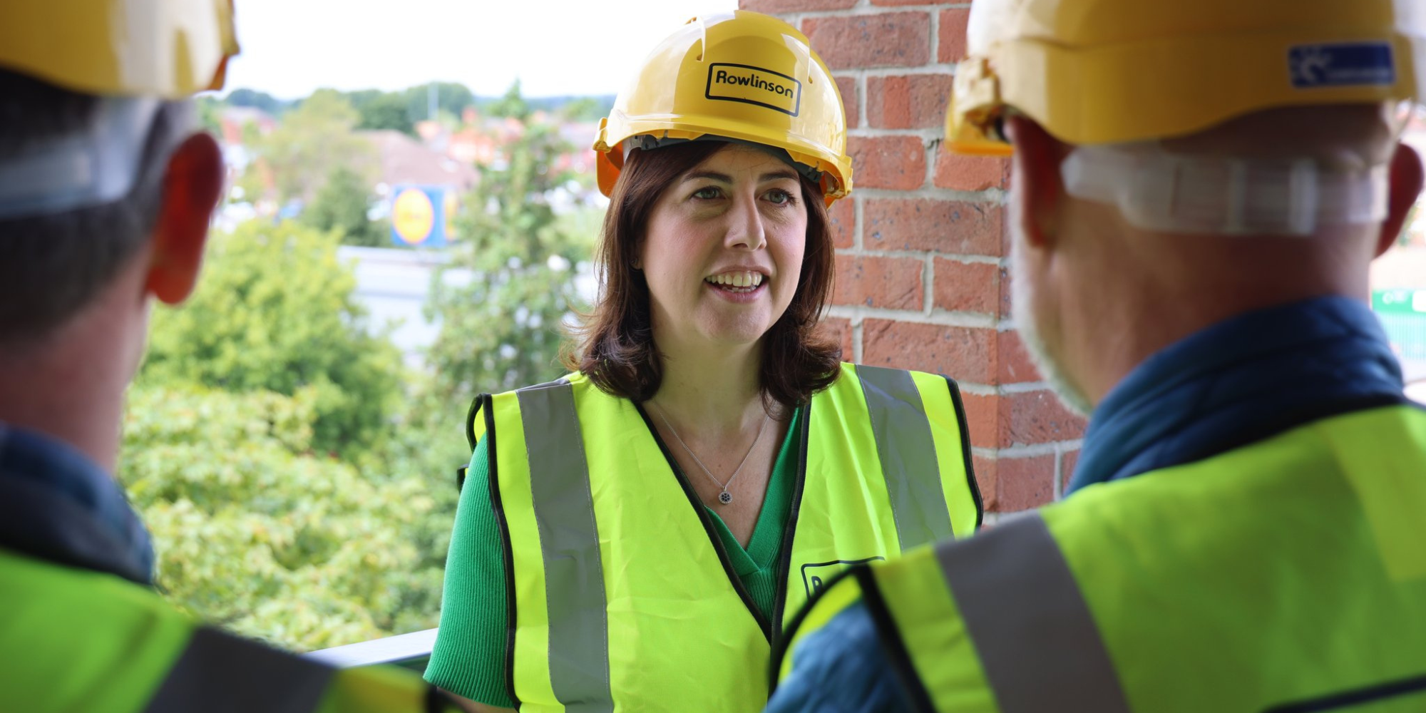 Lucy at new Council homes in Newton Heath