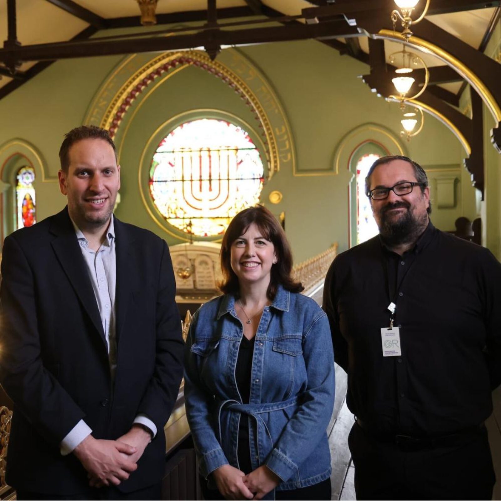 Lucy Powell meeting with the MCR Jewish Museum in Manchester, Cheetham, July 2023