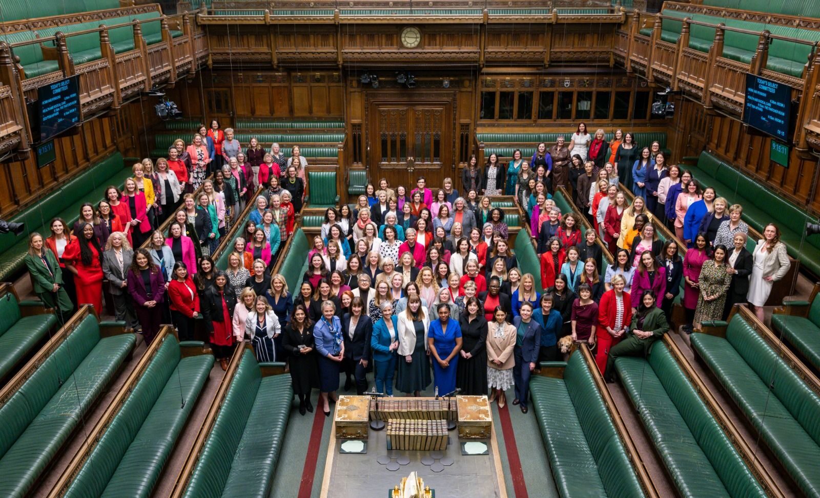 Lucy Powell MP and 262 other women in Parliament, March 2025
