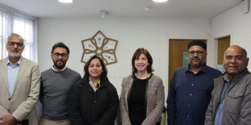 Lucy with Cheetham Hill Councillors